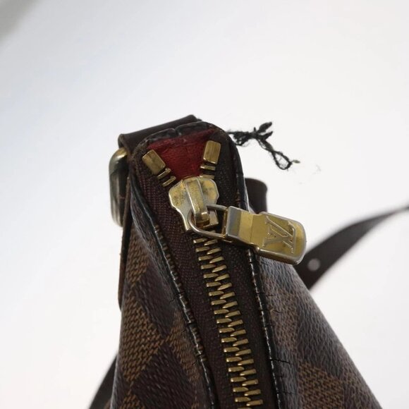 LOUIS VUITTON Damier Ebene Bloomsbury PM Shoulder Bag - Picture 12 of 16